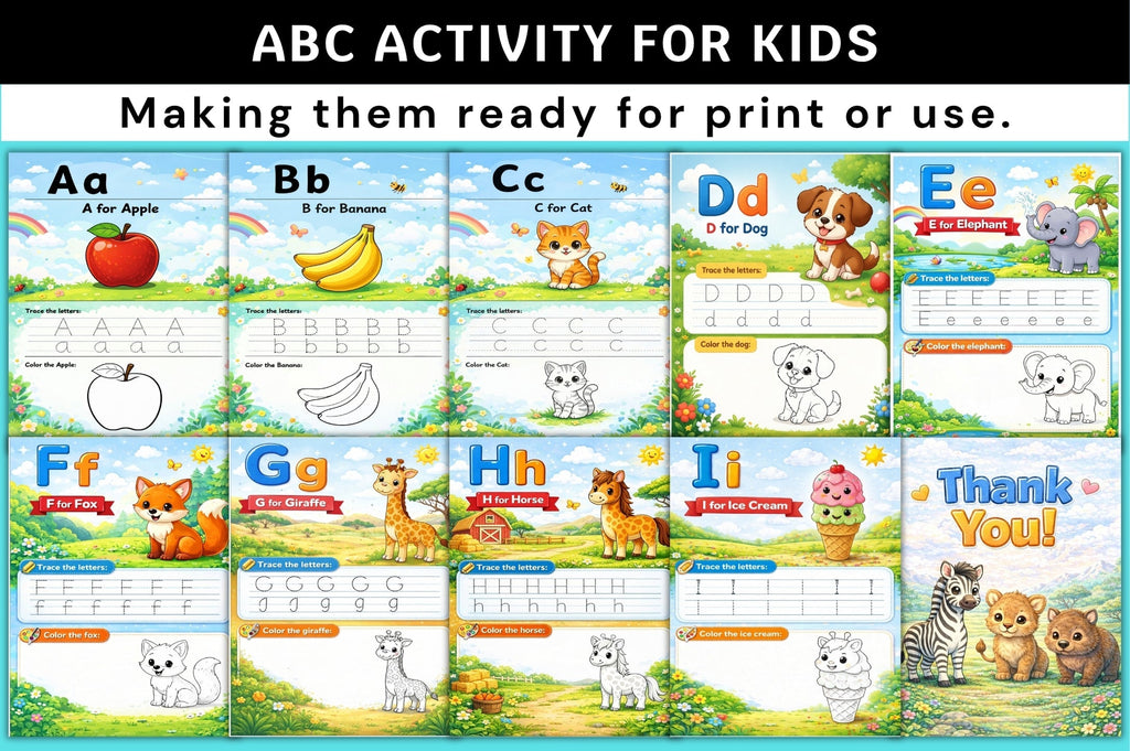 ABC Activity Guide for Kids