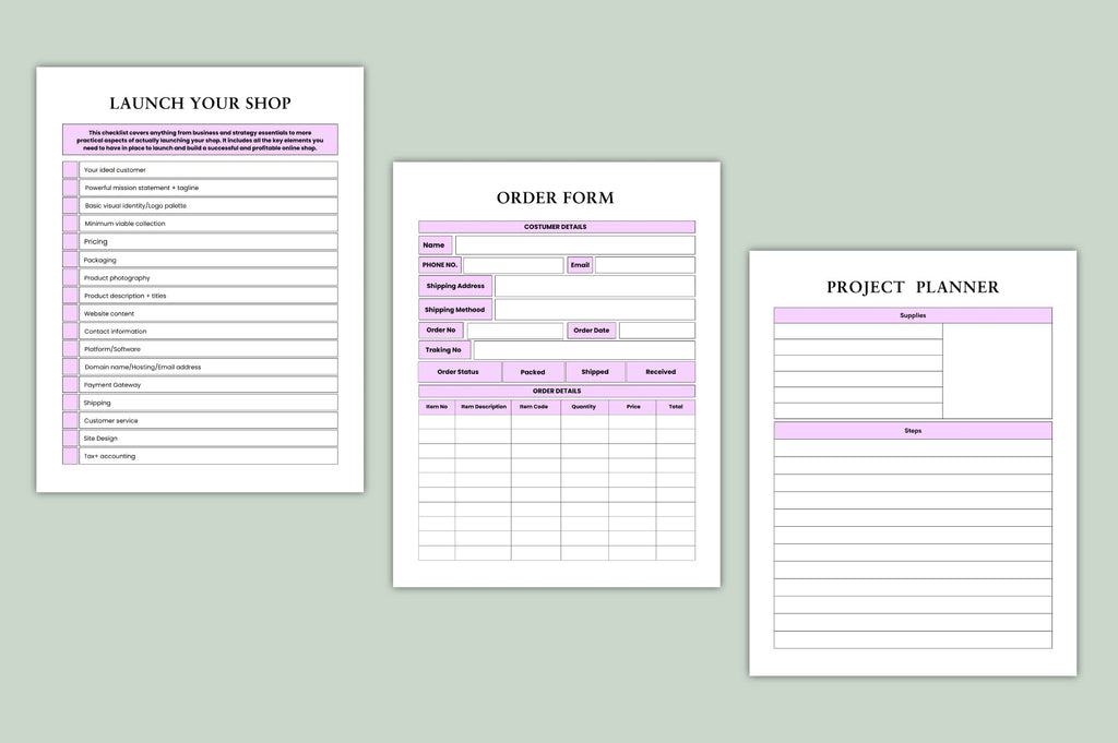 Craft Pro Success Planner