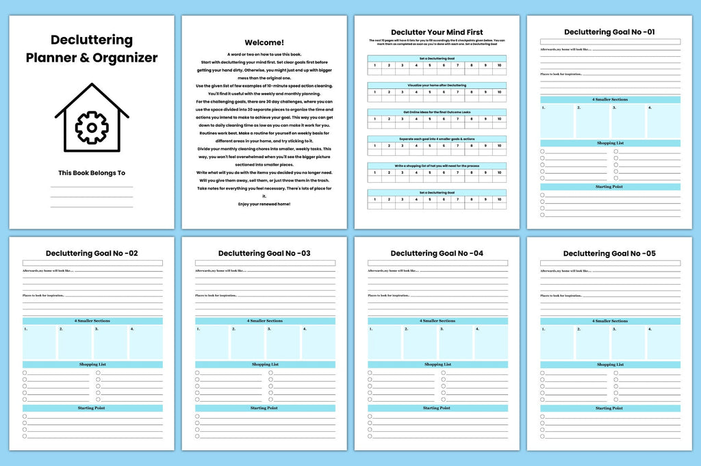 Decluttering Planner