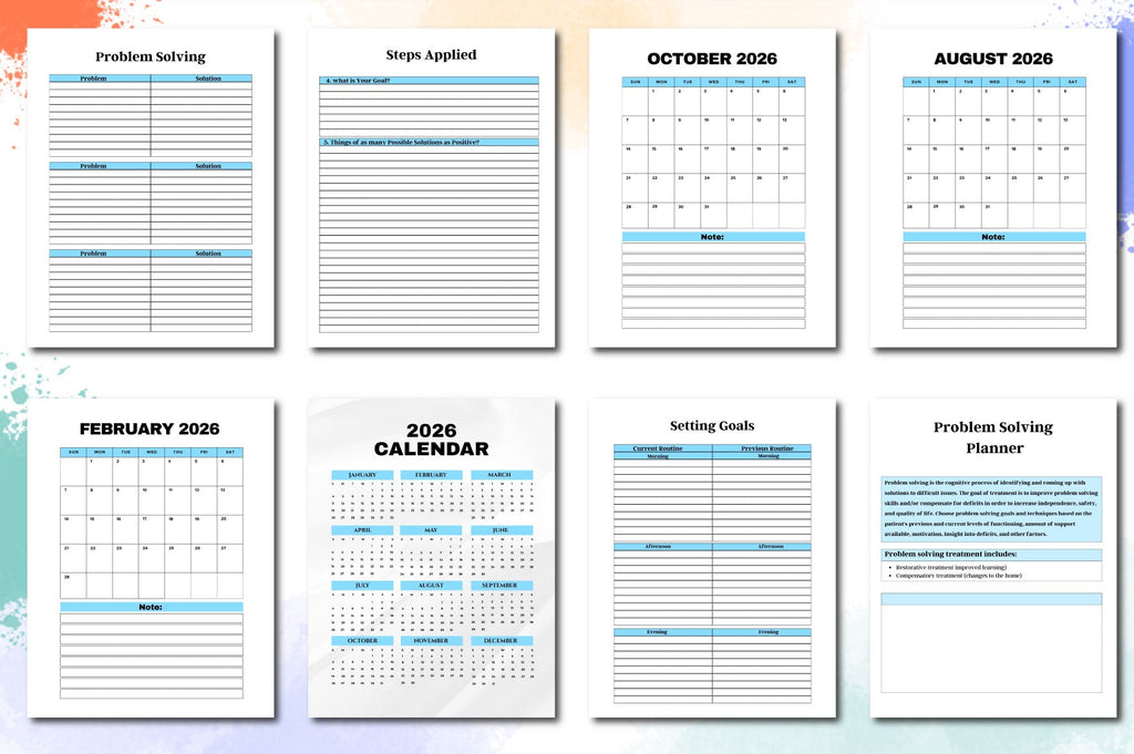 Problem Solving Planner