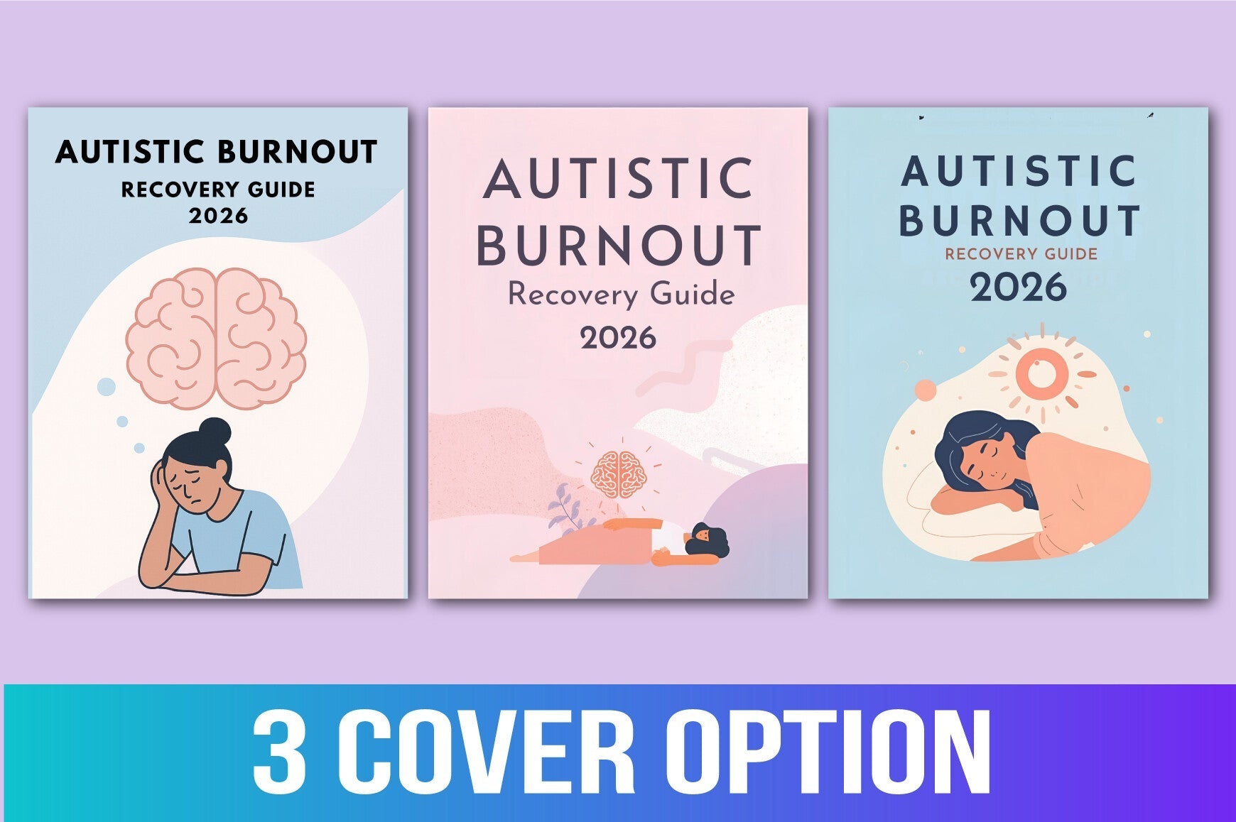 Autistic Burnout Recovery Guide Planner Worksheets