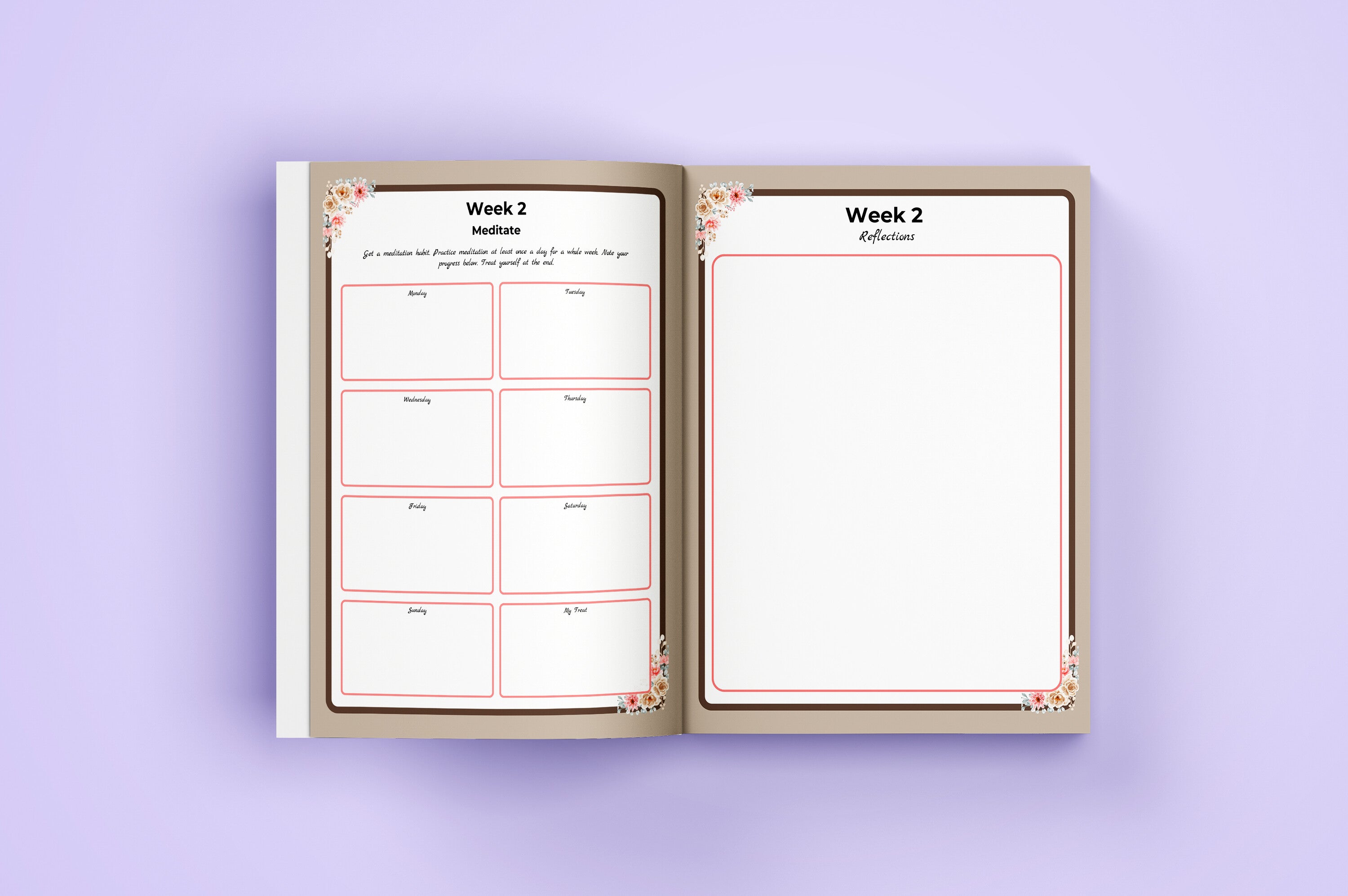 Week Growth Mindset Journal
