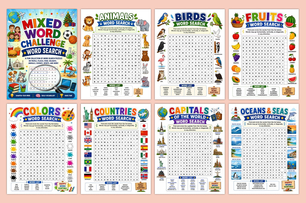 Word Search Book