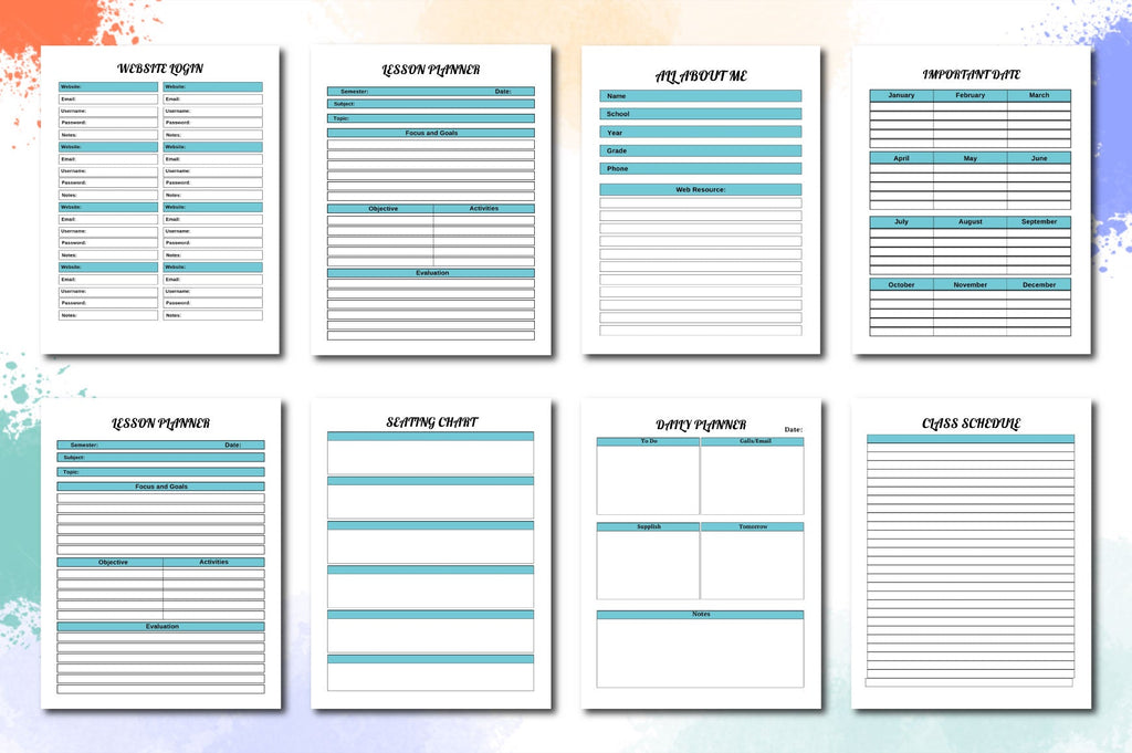 Teacher Planner