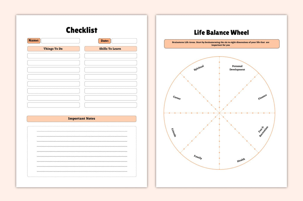 Dream Life Vision Board Planner