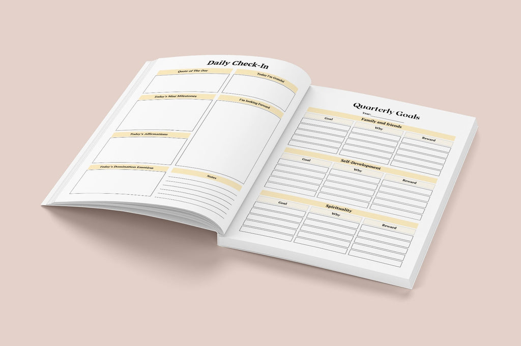 Self Confidence Personal Growth Planner