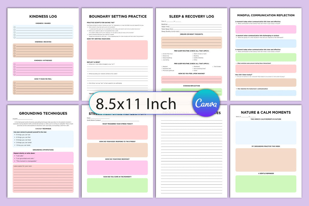Mindful Nurses Planner