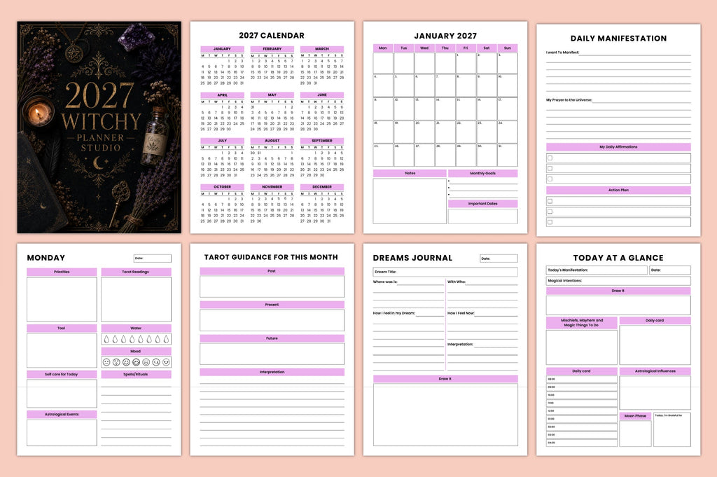 Witchy Studio Planner