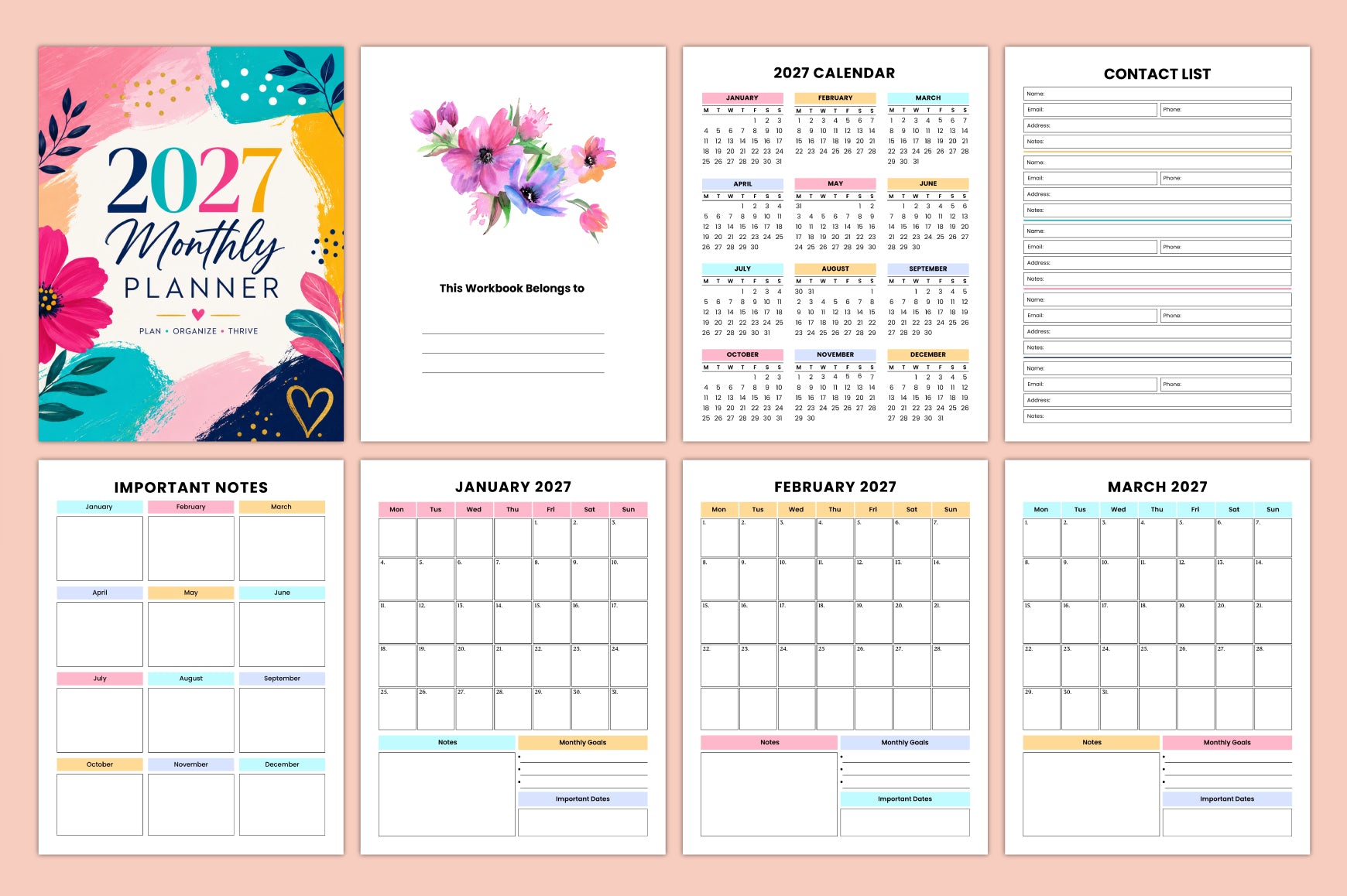 Monthly Planner