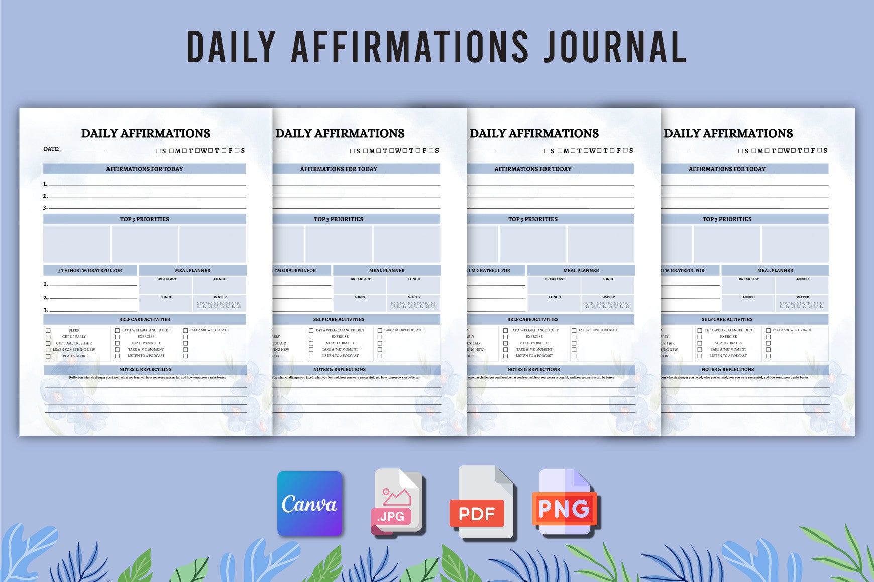 Daily Affirmations Journal