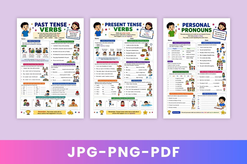 Grammar Skills Builder For Kids