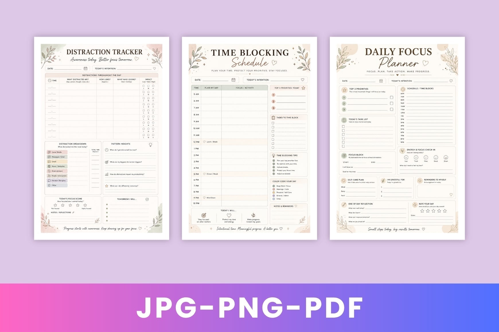 Adhd Success For Women Planner