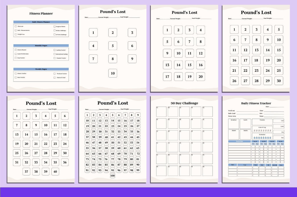 ADHD Printable Planner featuring daily routine and task management pages