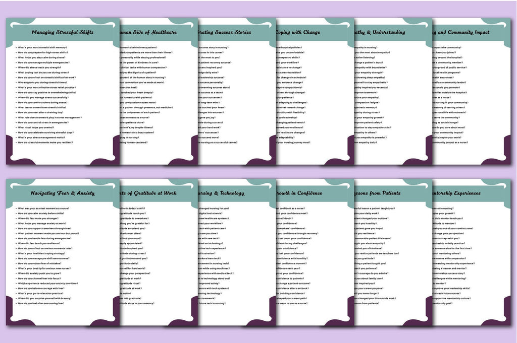Nurse Reflection Prompts for Personal Growth