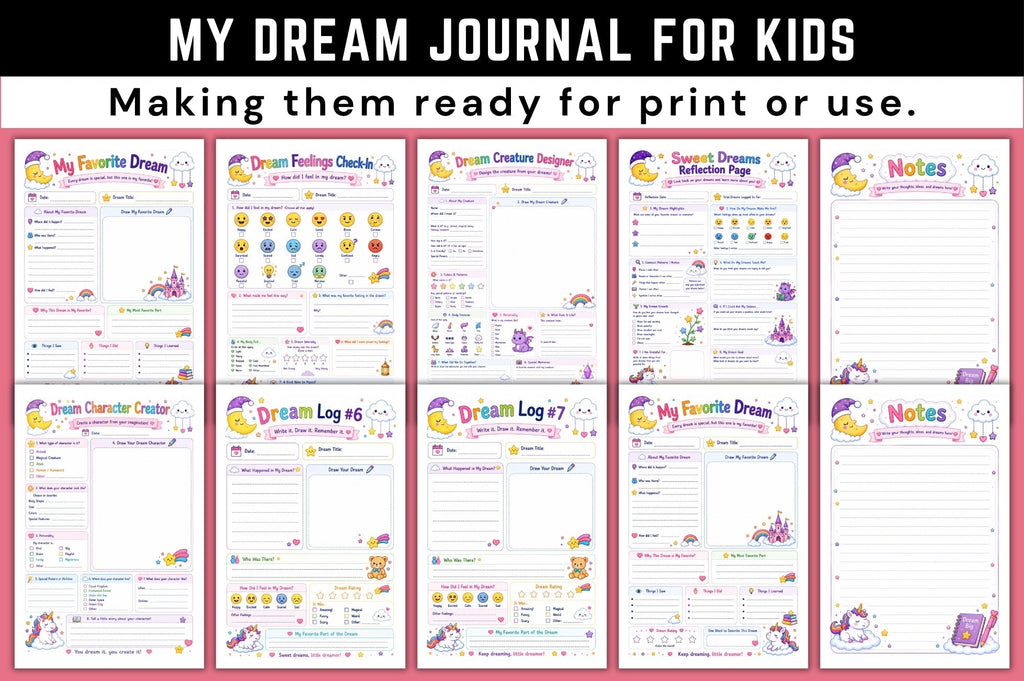 My Dream For Kids Journal