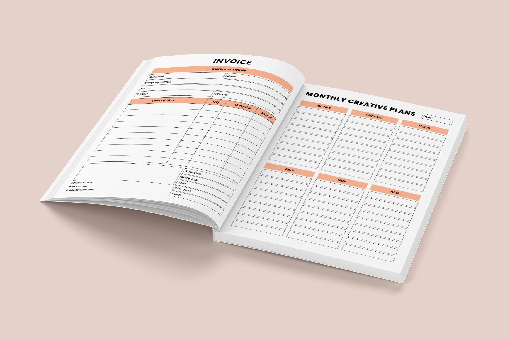 Handmade Business Planner