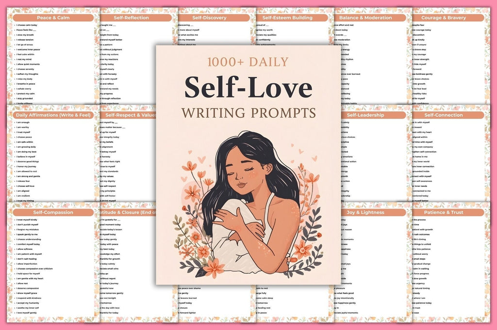 Daily Self-Love Writing Prompts