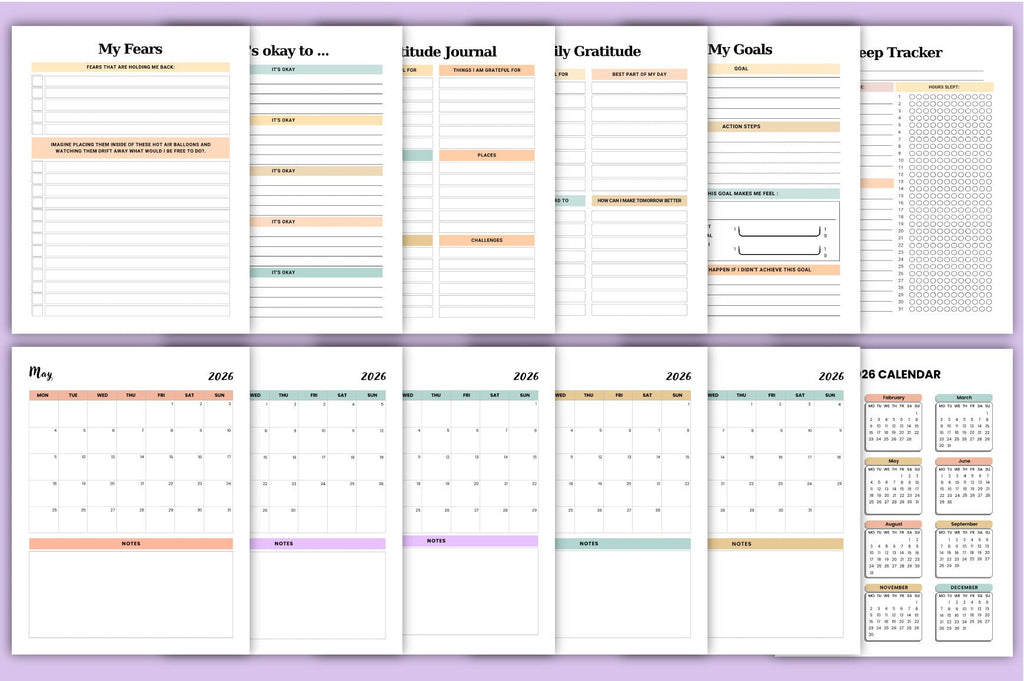 Self Care Planner