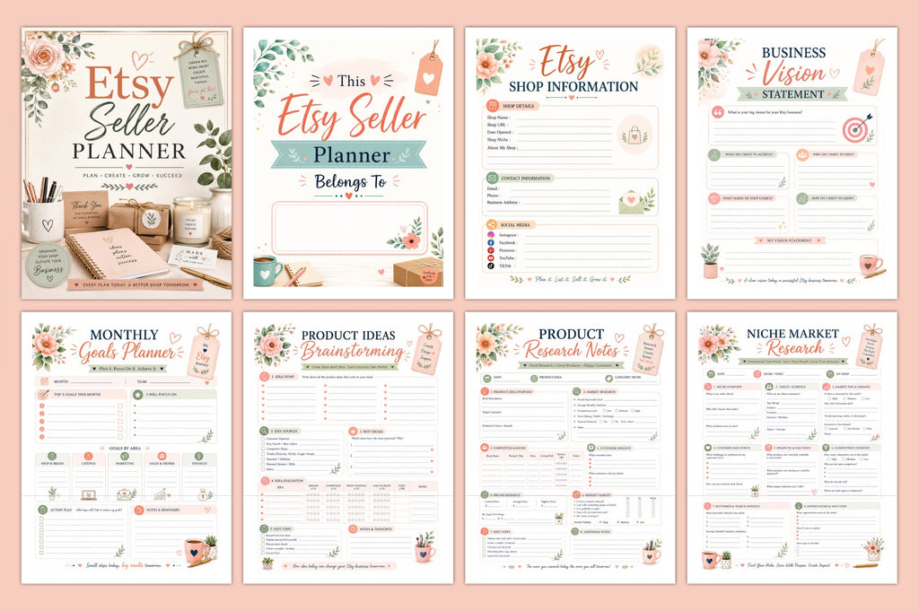 Etsy Seller Planner