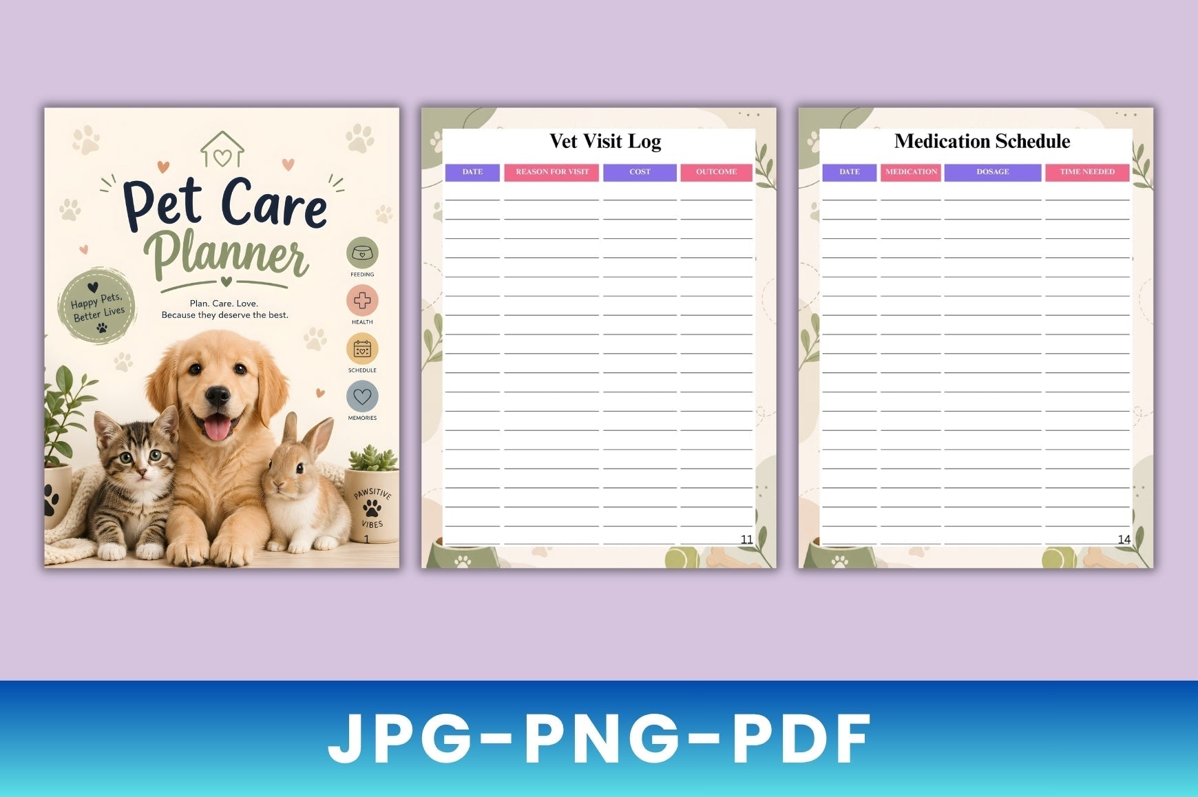 Pet Care Planner