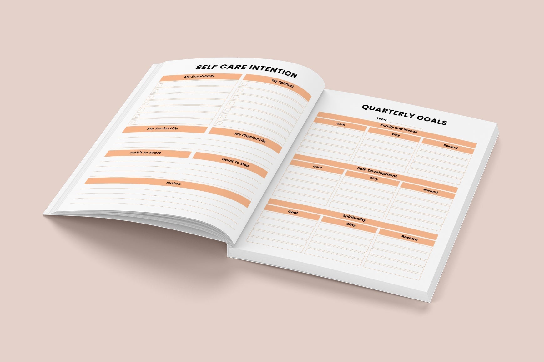 Daily Self-Care Reflection Journal