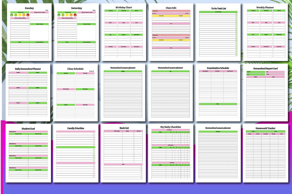 Home School Planner