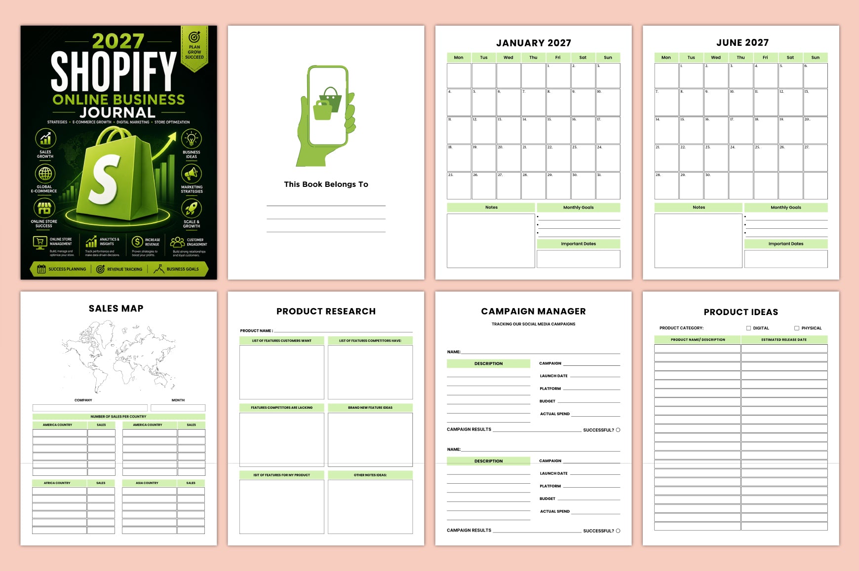 Shopify Online Business Journal