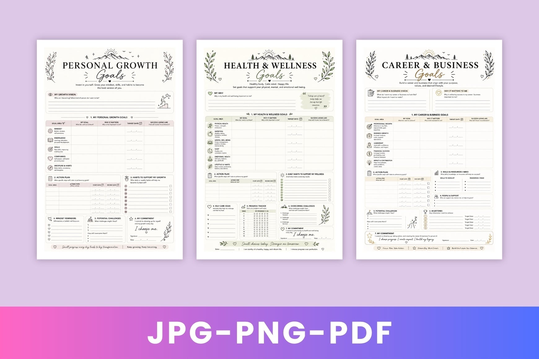 Life Vision Goal Setting Workbook