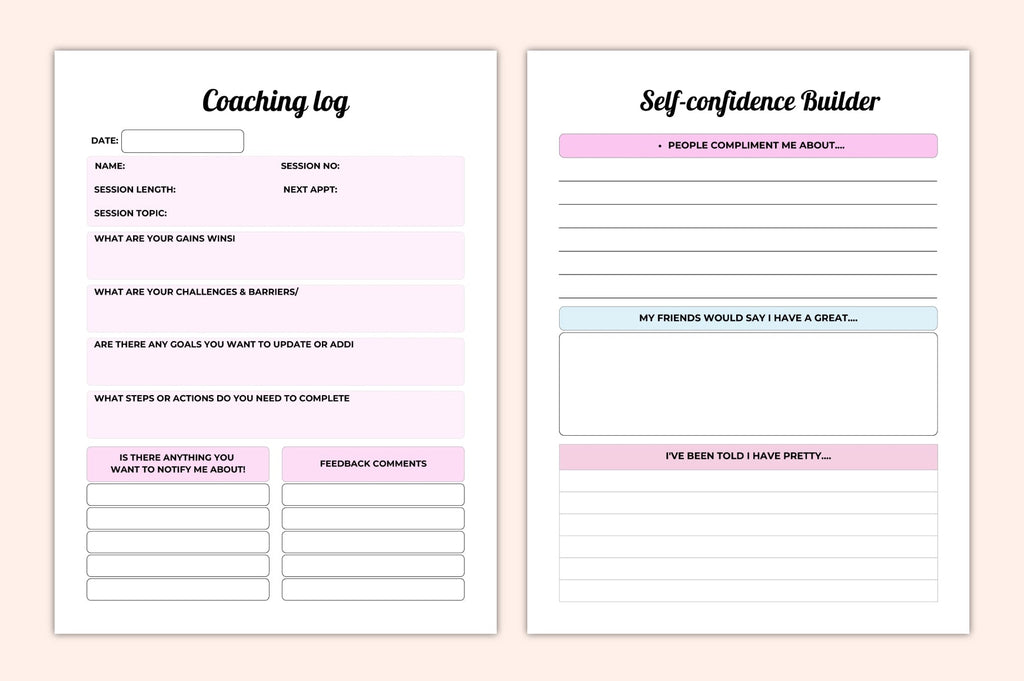 Life Coaching Action Planner