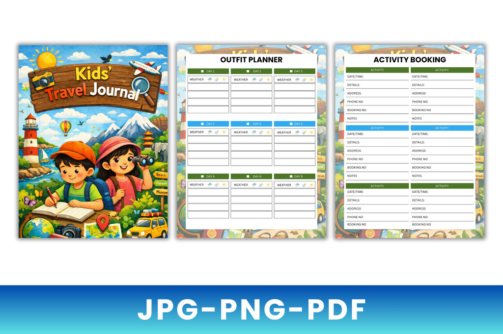 Kids Travel Journal