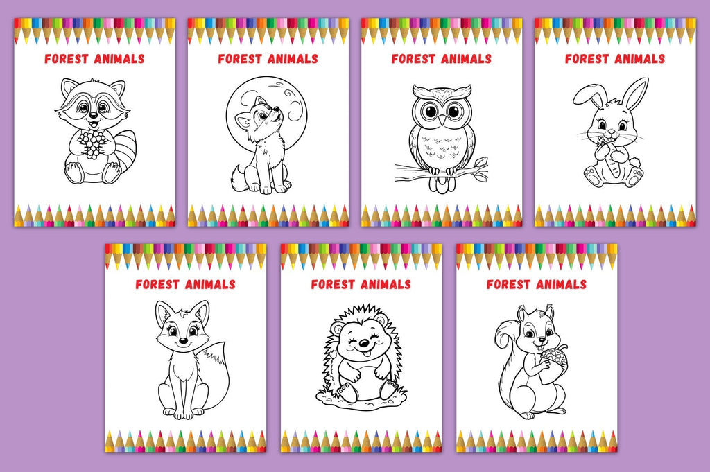 Animal Coloring Book for Kids