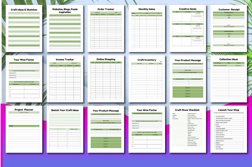 Craft Business Planner