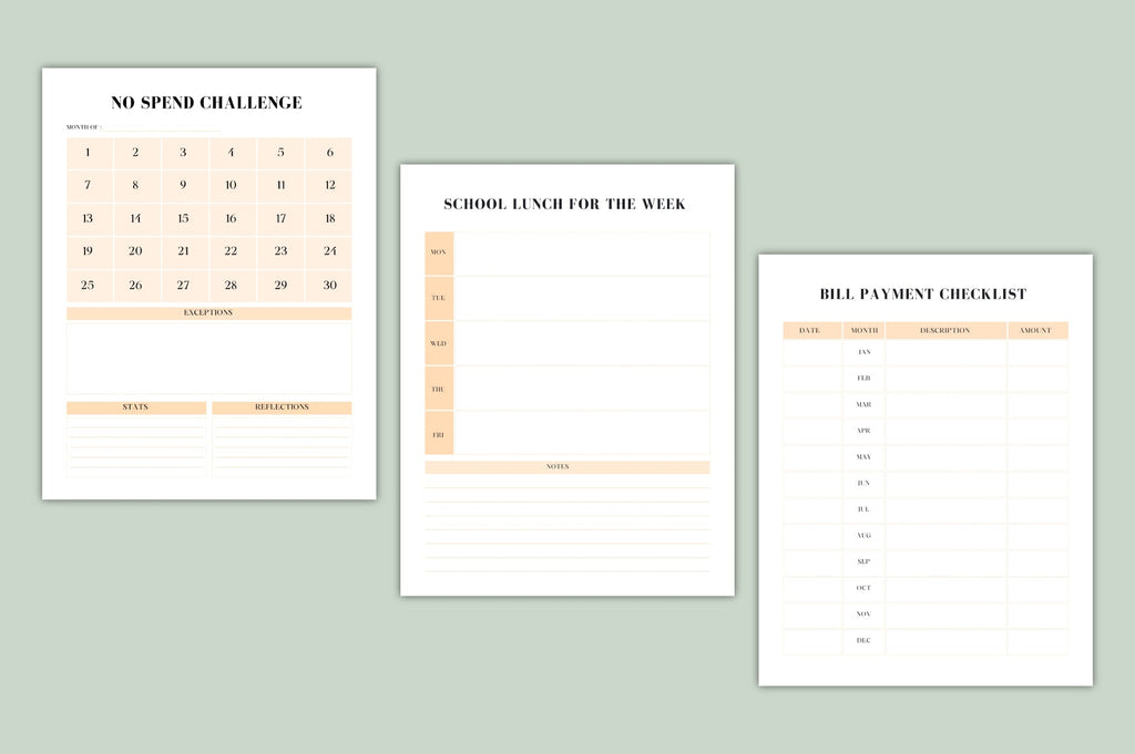 Household Binder Planner