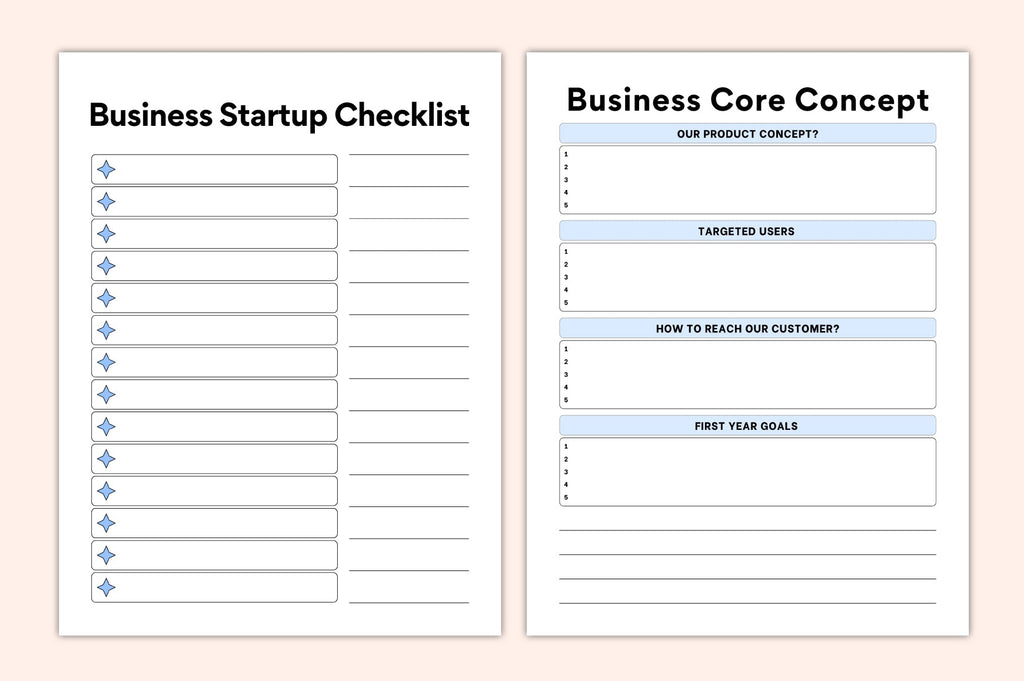 Entrepreneur Business Workbook