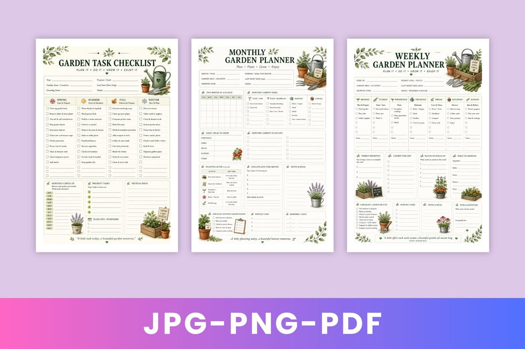 Backyard Gardening Planner