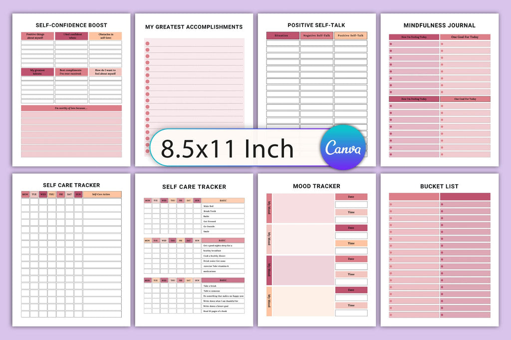 ADHD Brain Dump Planner brain dump and thought organization worksheets