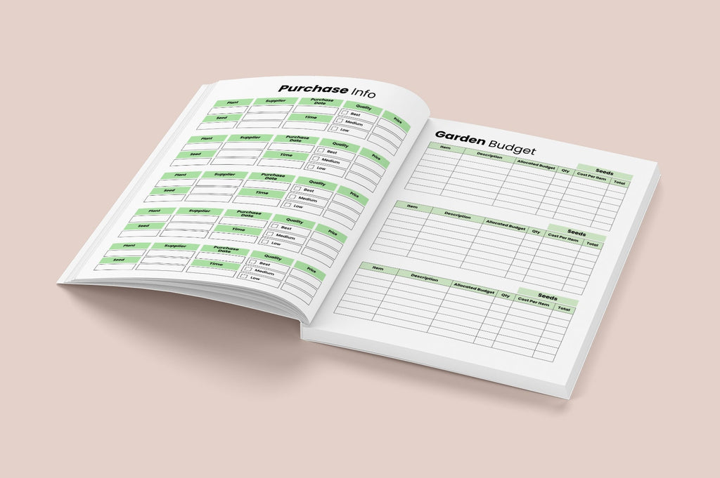 Garden Planning Planner