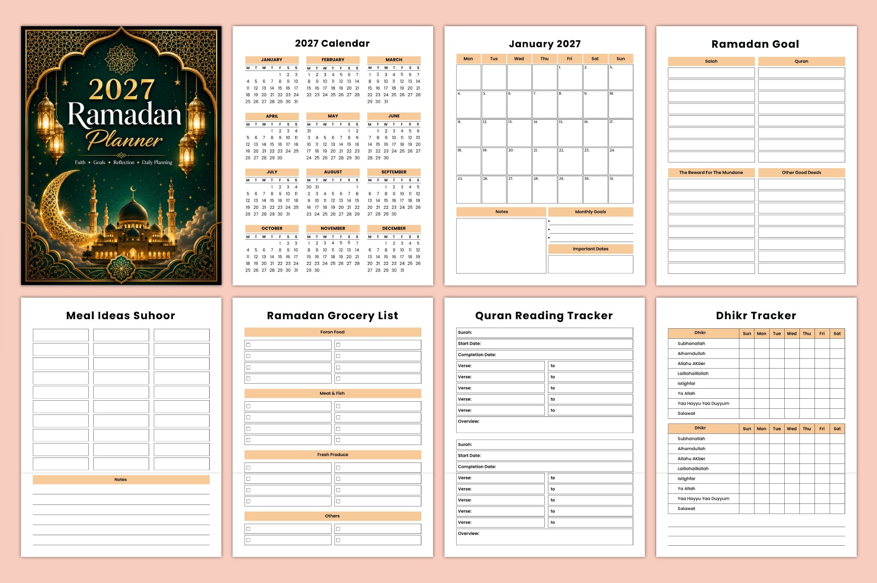 Ramadan Planner