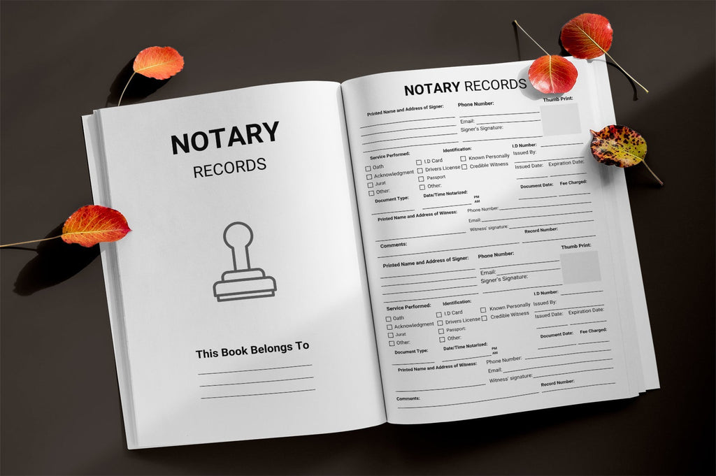 Notary Records Planner