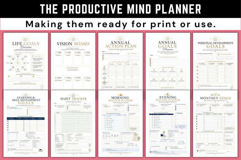 The Productive Mind Planner