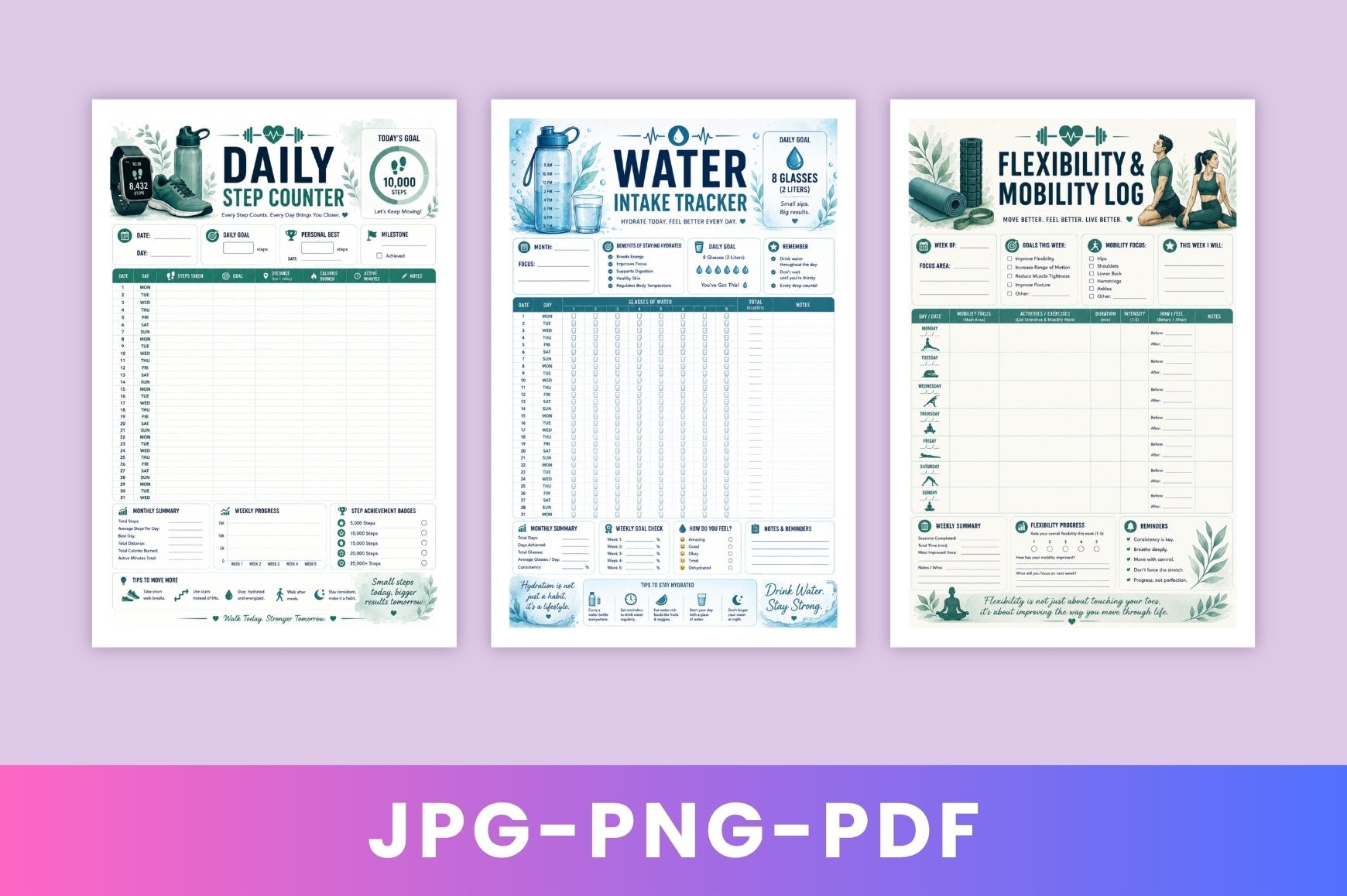 Fitness Challenge Journal