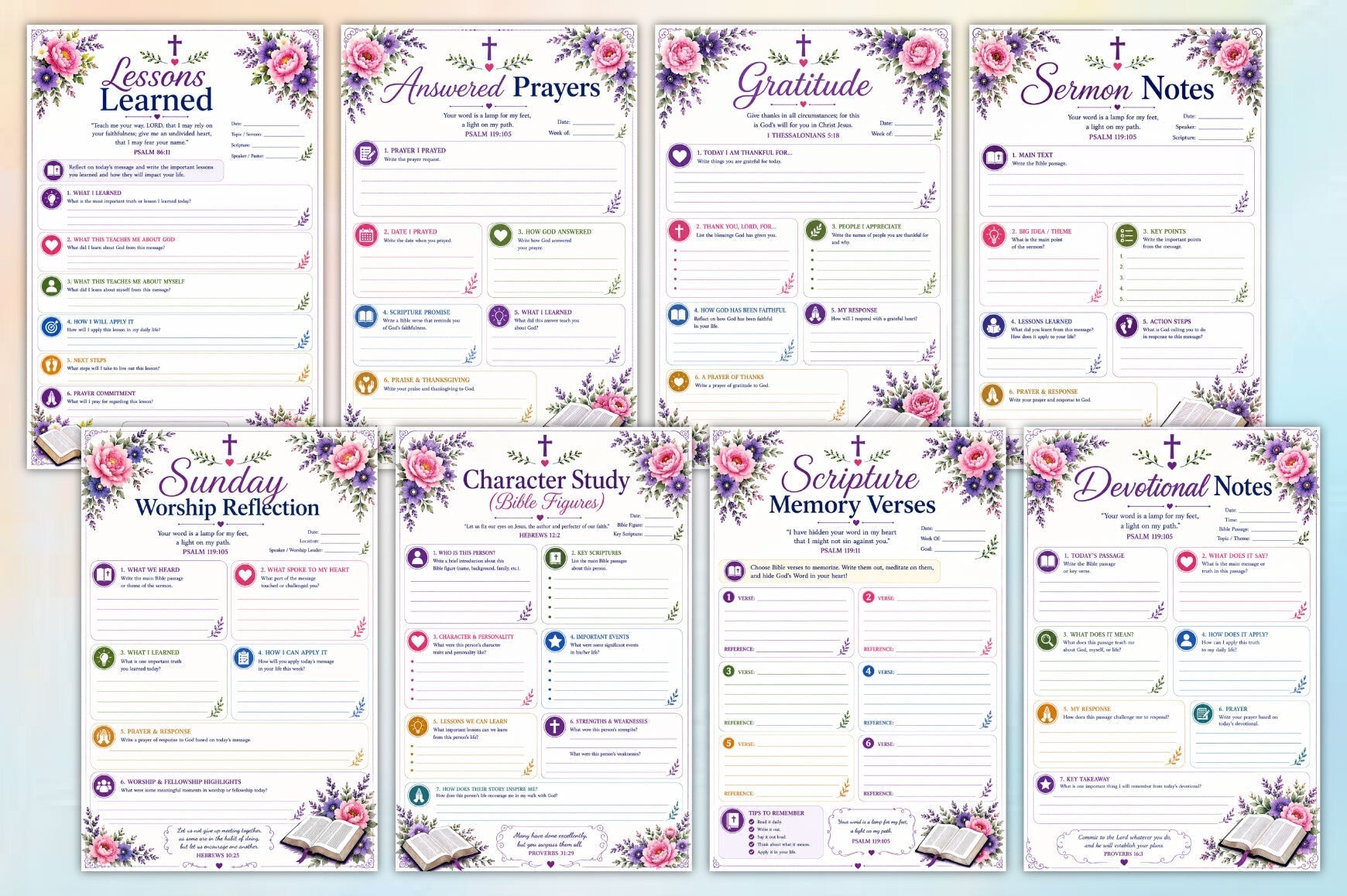 Scripture Study Reflection Journal