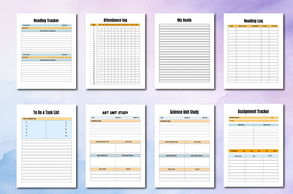 Homeschool Planner