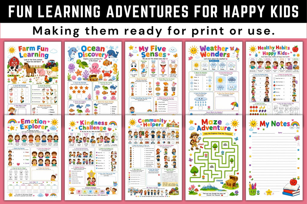 Fun Learning Adventures For Happy Kids