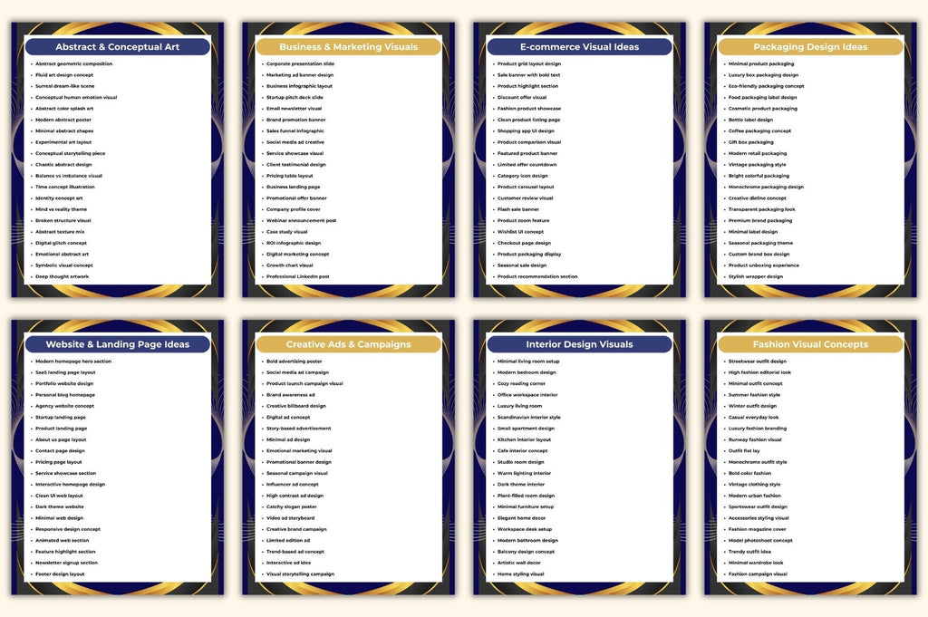 Visual Creation Prompts