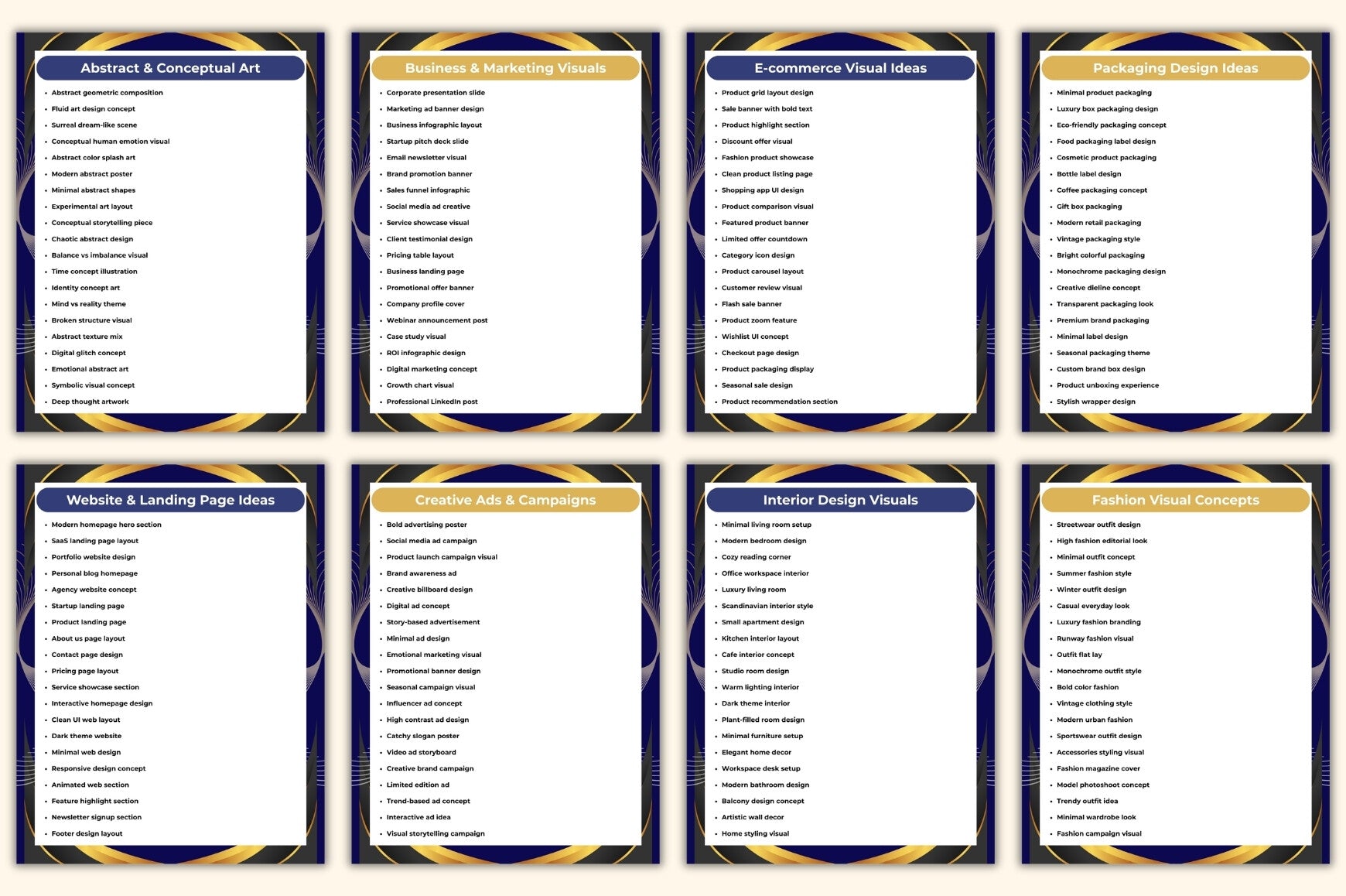 Visual Creation Prompts