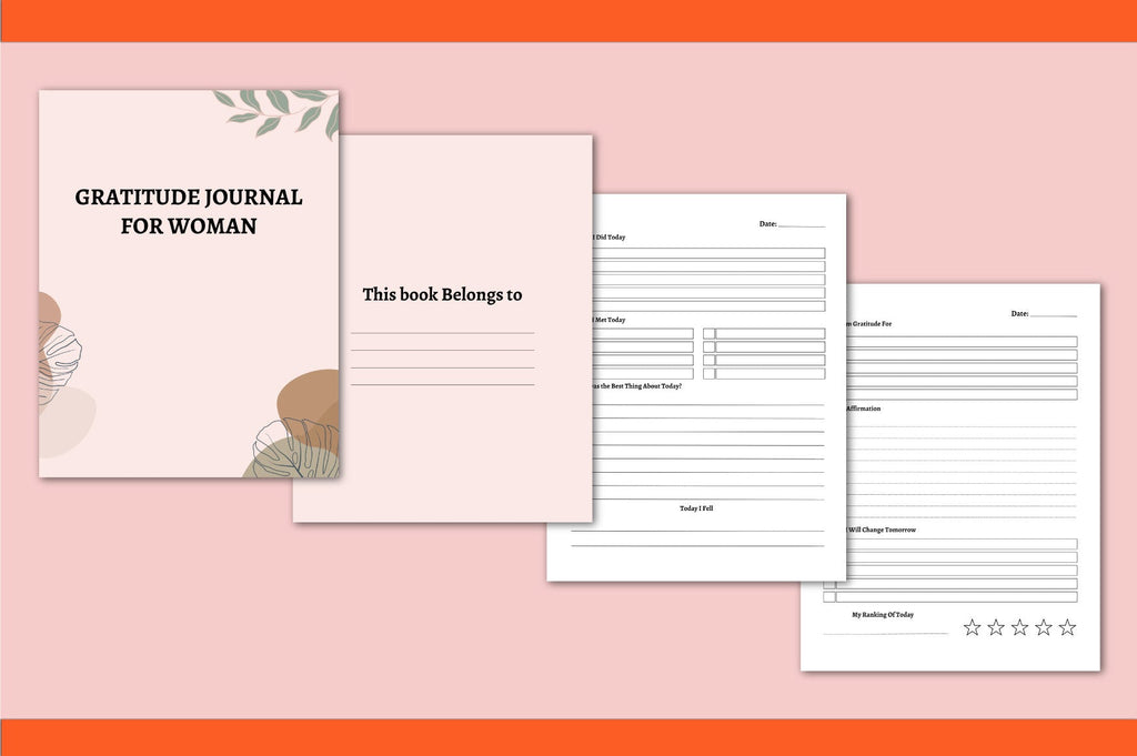 Gratitude Journal for Women