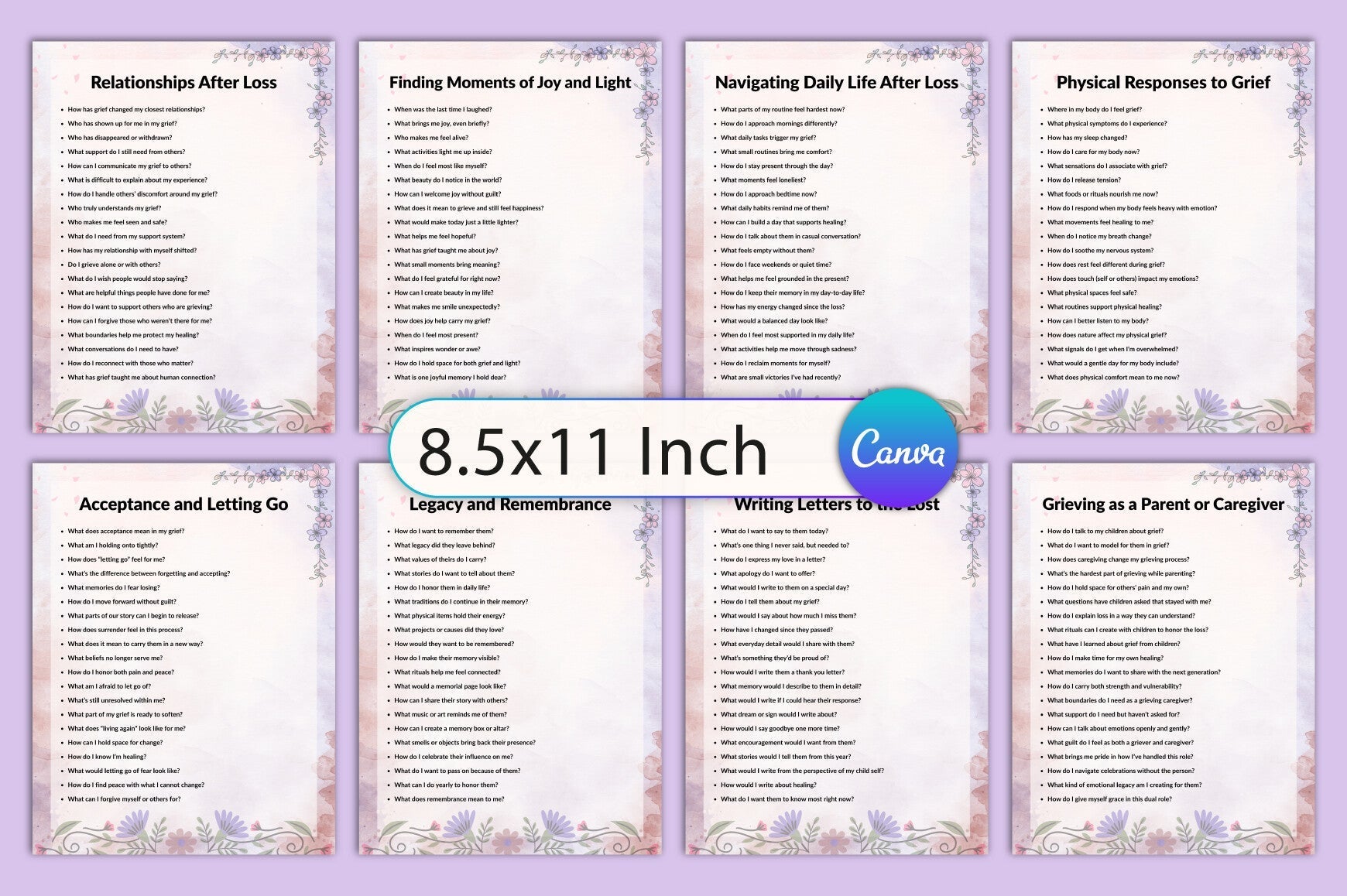 Grief Prompts for Healing and Reflection