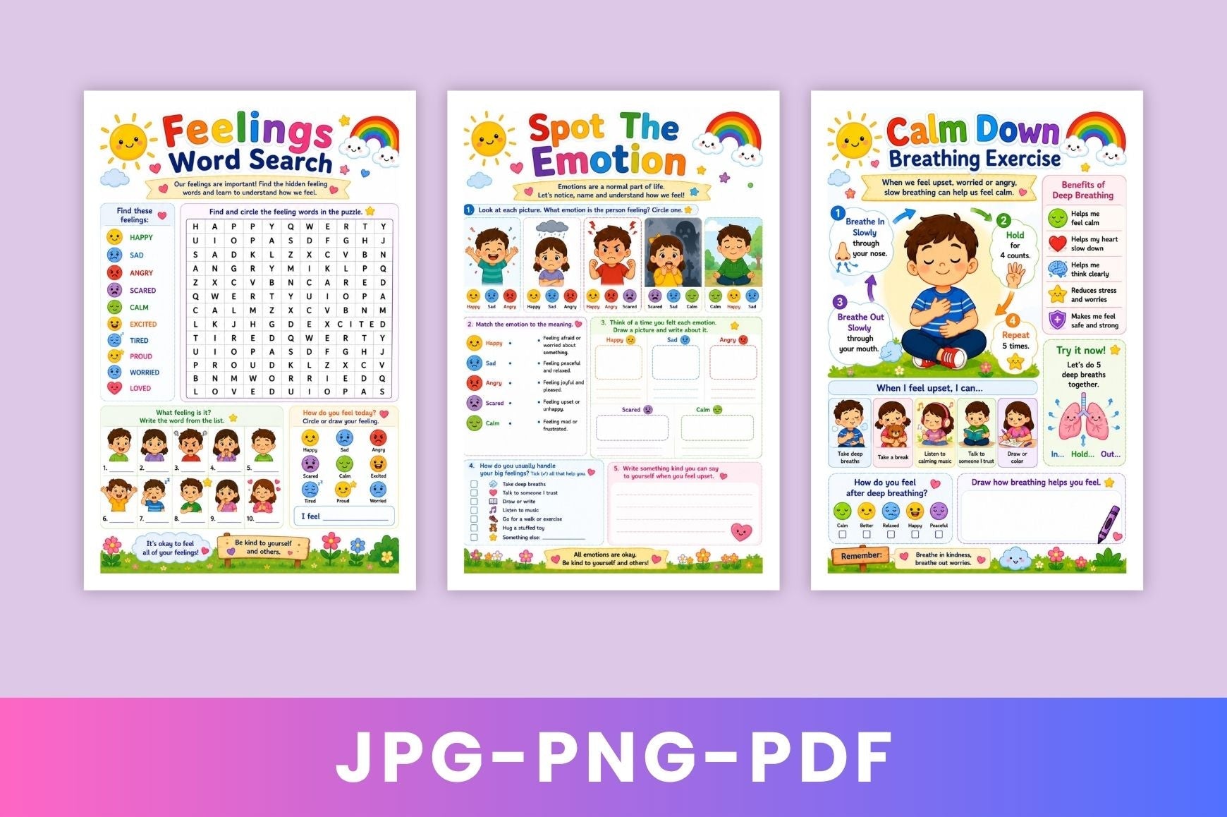 Kids Emotional Learning Book