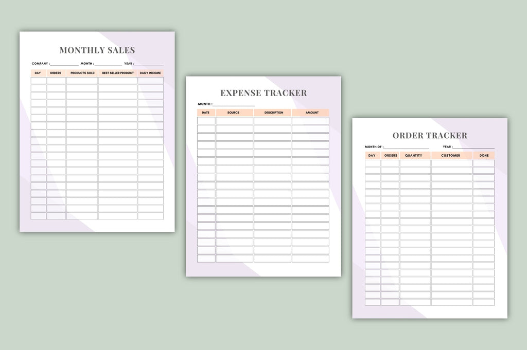 Business Expense Ledger Planner